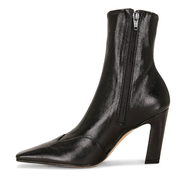 KHAITE Nevada Ankle Stretch 86 boot in black - Picture 2 of 6